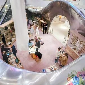 shopping mall retail installations